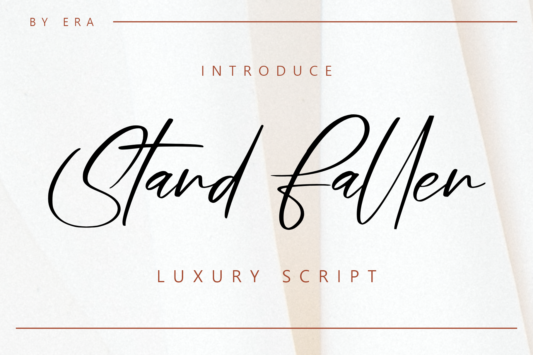 Stand Fallen Font